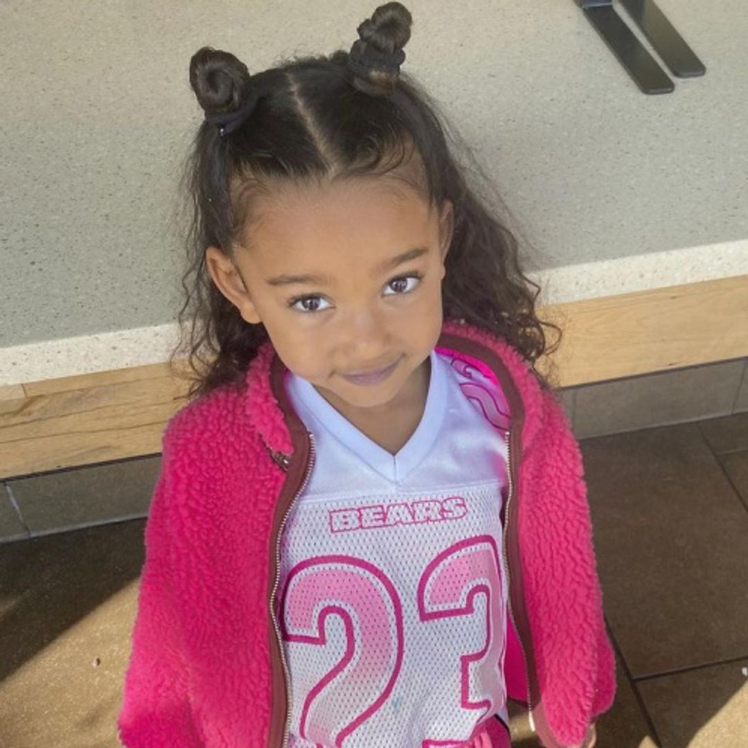 Kim Kardashian's photo of mini-me daughter Chicago leaves fans distracted by the same thing