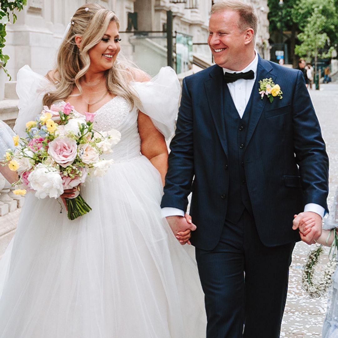 Inside Louise Pentland's 'magical' second wedding with partner Liam and blended family