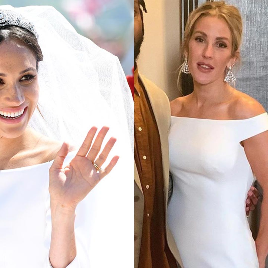 Ellie Goulding's SECOND wedding dress designer revealed with new photo