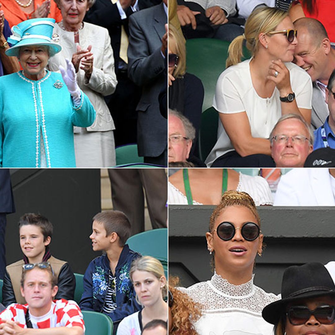 See the most star-studded moments from Wimbledon