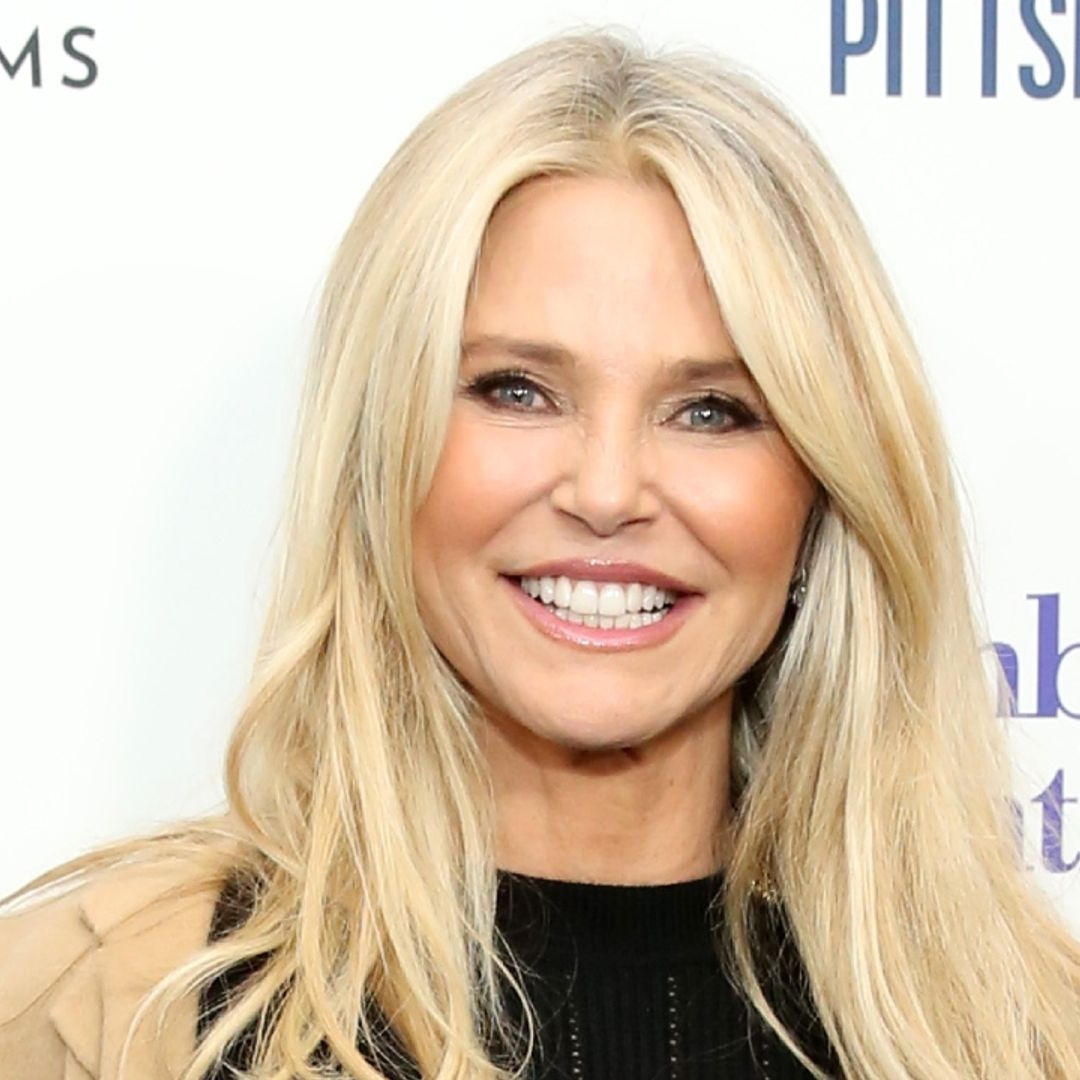 Christie Brinkley wows in heartwarming video in a cut-out top for a special announcement