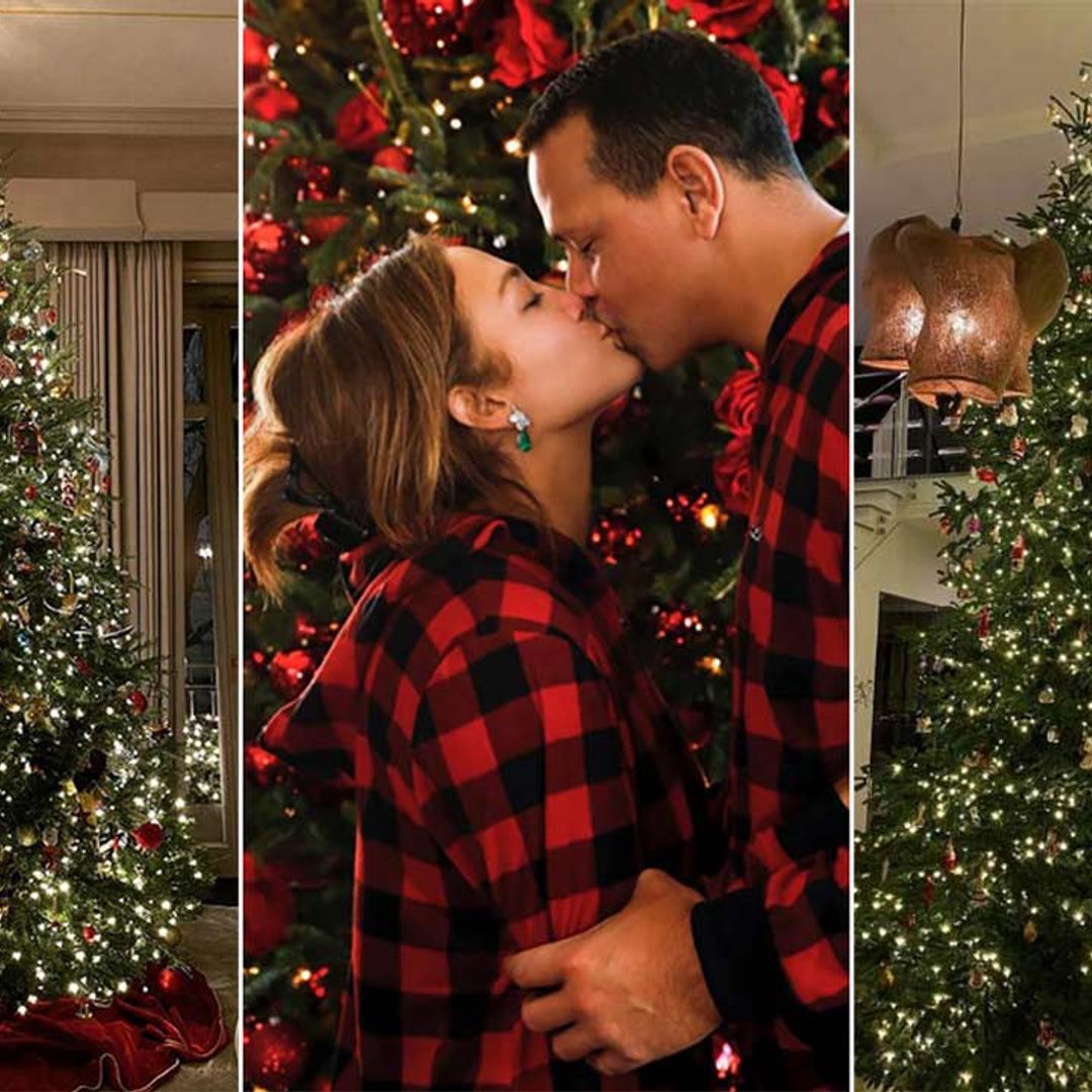 10 US celebrity Christmas trees and decorations that will leave you speechless