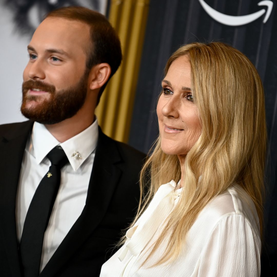 Celine Dion's son René-Charles fights back tears in private moment