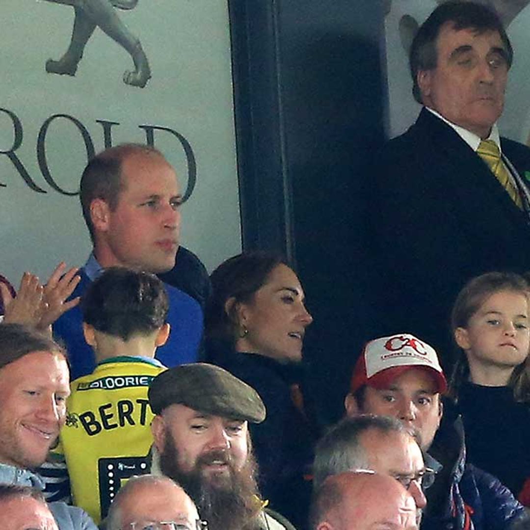 Prince William reveals what really happened at Prince George's first football match
