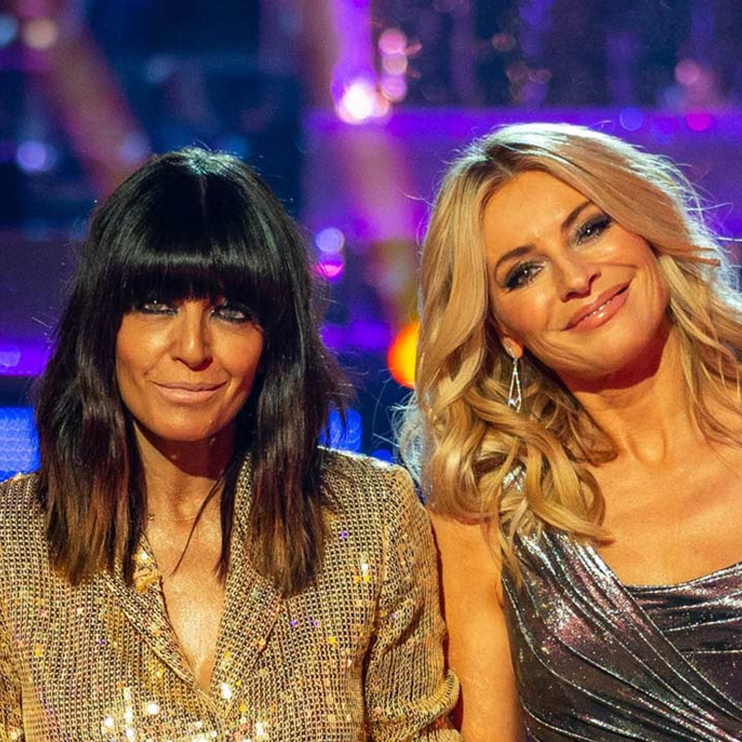 Strictly fans left stunned by Tess Daly and Claudia Winkleman's metallic dresses in Blackpool