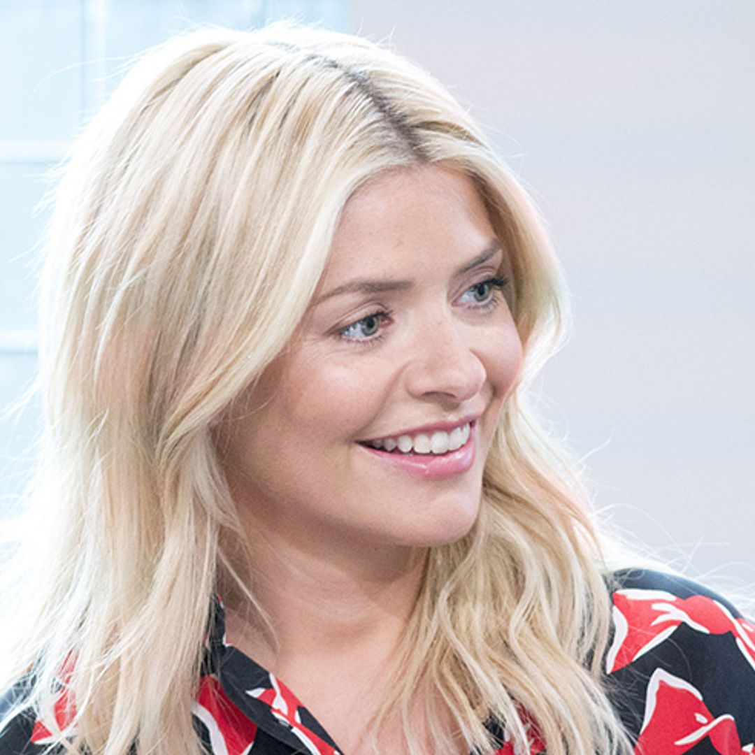 Holly Willoughby wows in £128 metallic skirt by Anthropologie