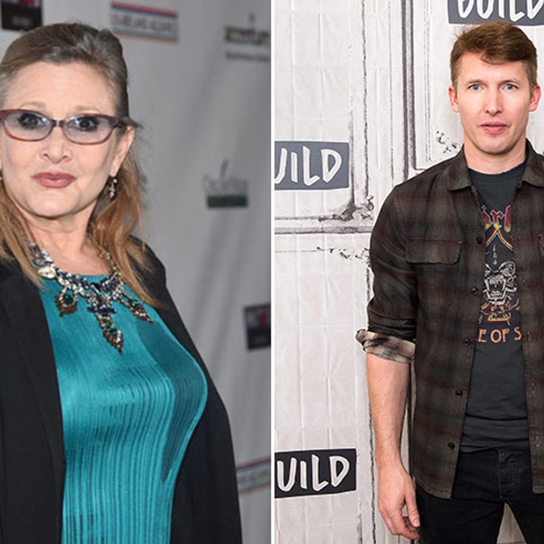 James Blunt 'desperately sad' that his son will never know his godmother, Carrie Fisher