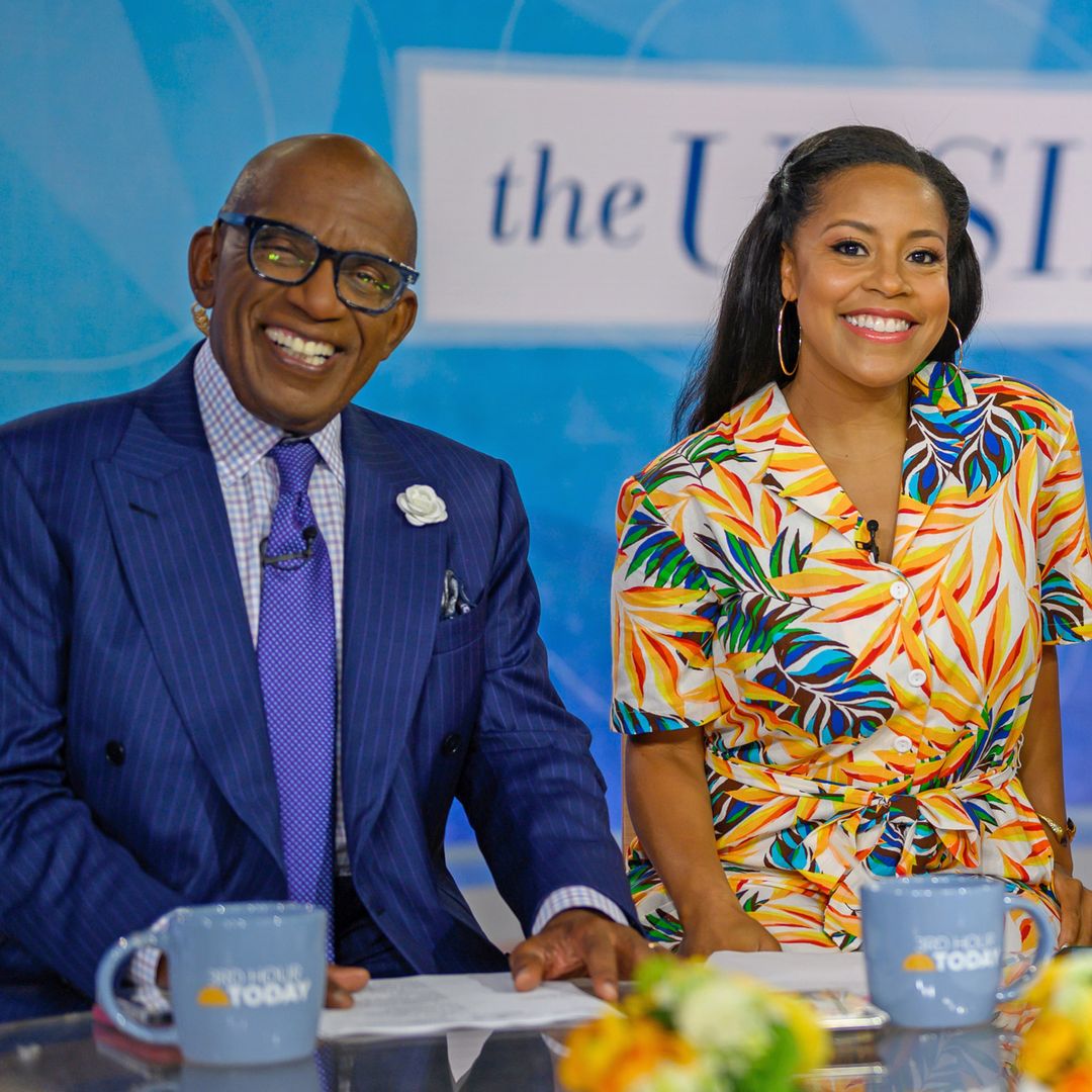 Watch Al Roker's co-anchors chime in as he steps up for Sheinelle Jones