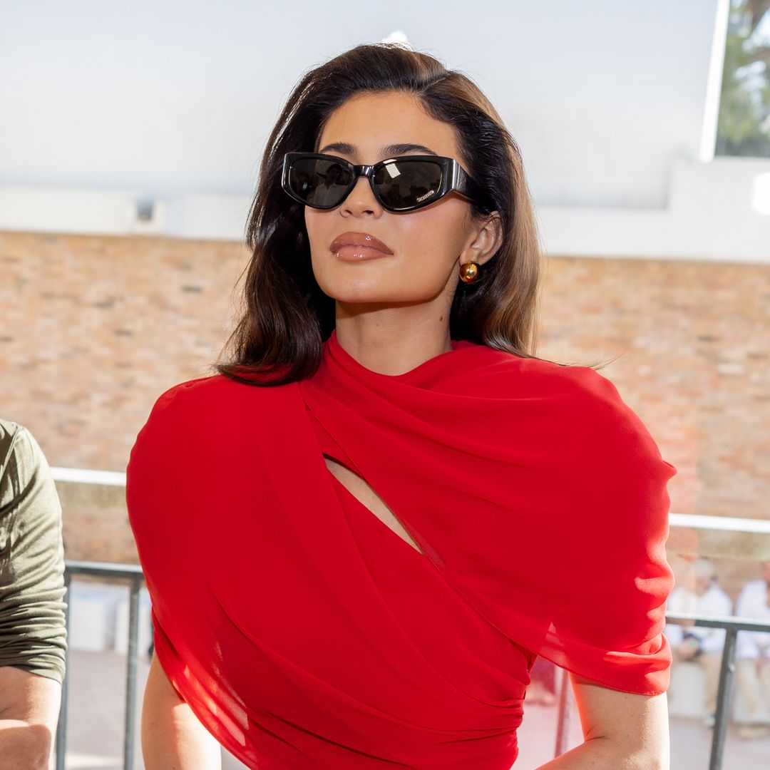 Kylie Jenner just wore the dreamiest red mini dress at Jacquemus