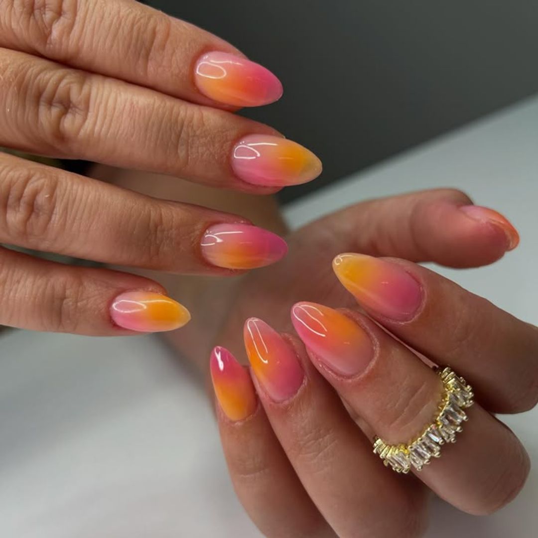 Why everyone's asking for 'Sorbet Nails' at the salon this summer