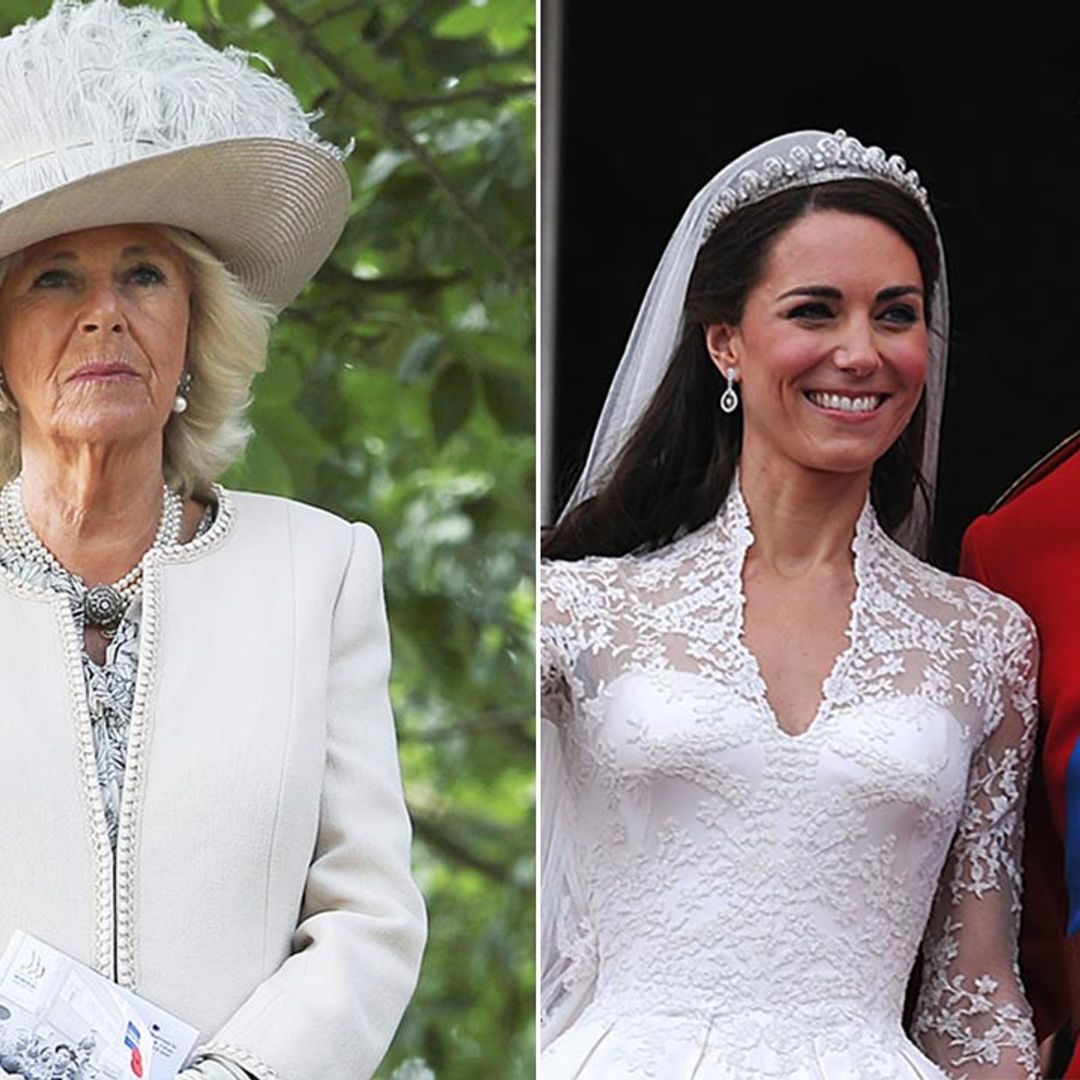 Why Duchess Camilla was 'so worried' on Kate Middleton's wedding day