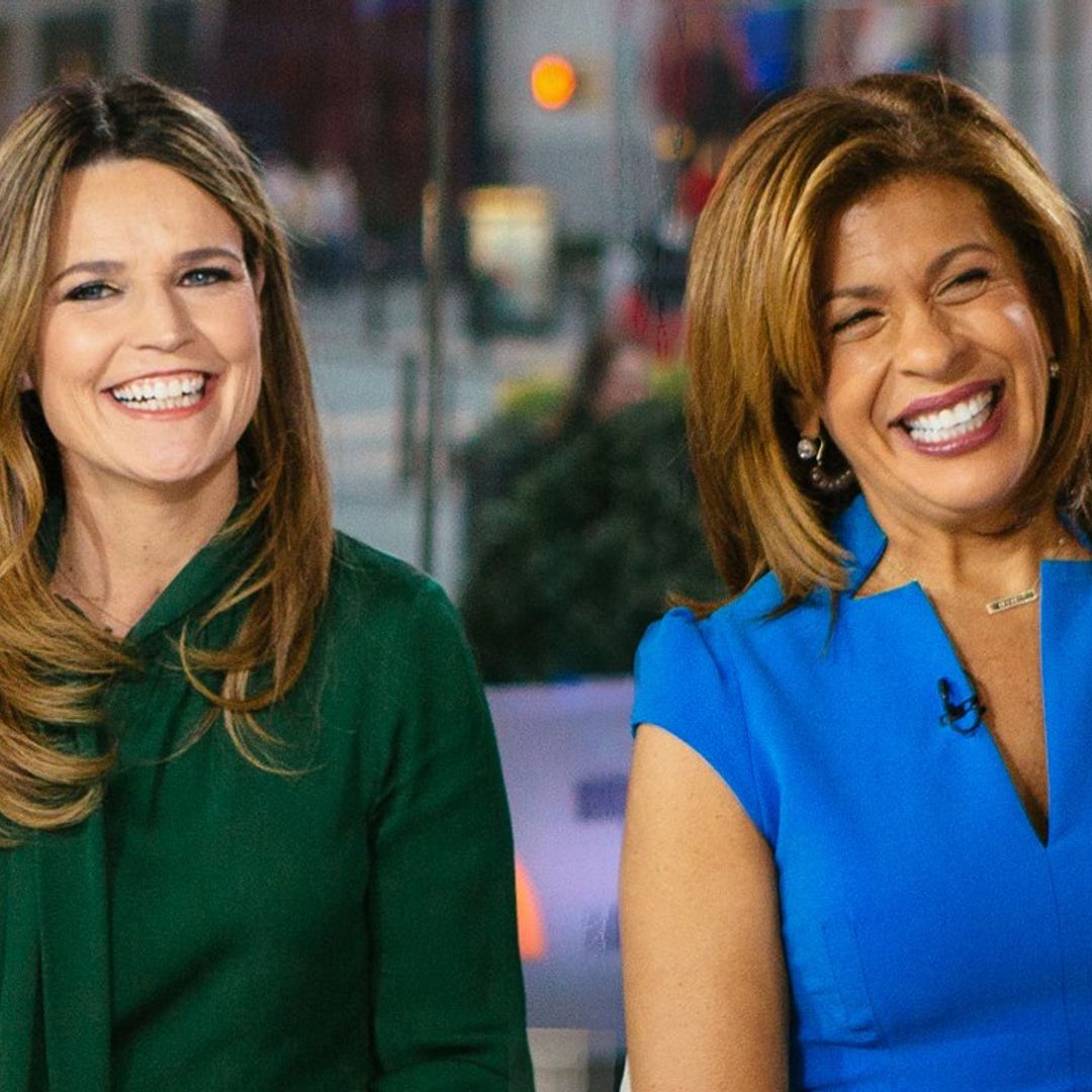 Today stars Savannah Guthrie and Hoda Kotb get fans talking with silly pictures