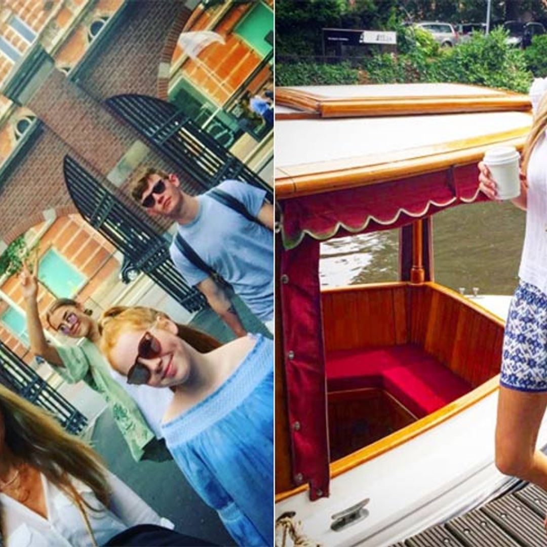 Ronan and Storm Keating take baby Cooper on family holiday to Amsterdam