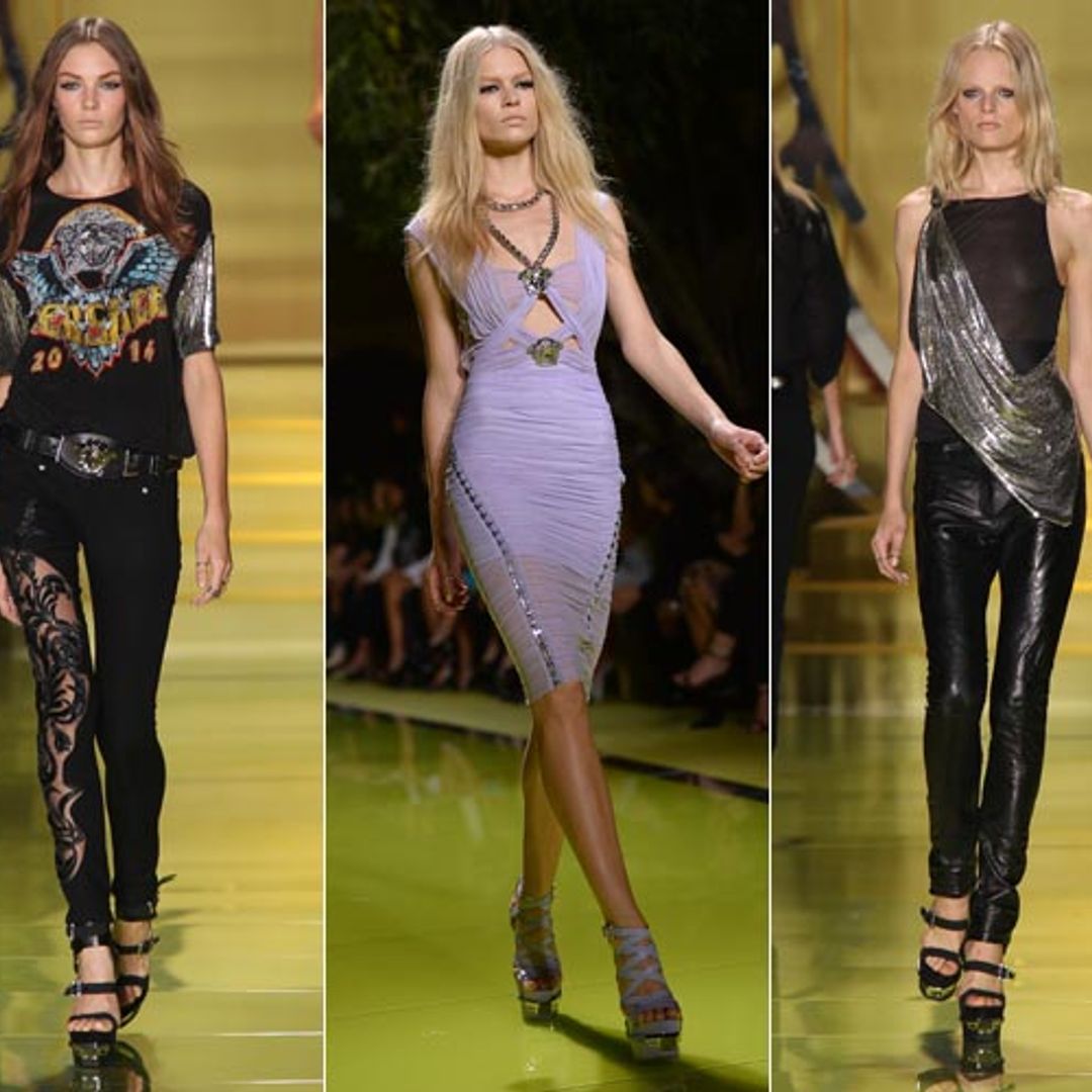 Roberto Cavalli brings Hollywood glamour to Milan Fashion Week