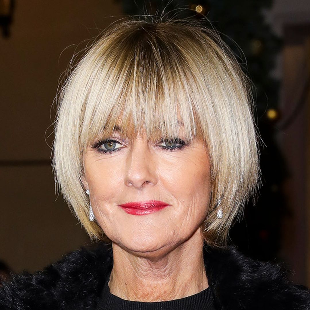 Jane Moore reveals results of home fringe trim while in self-isolation