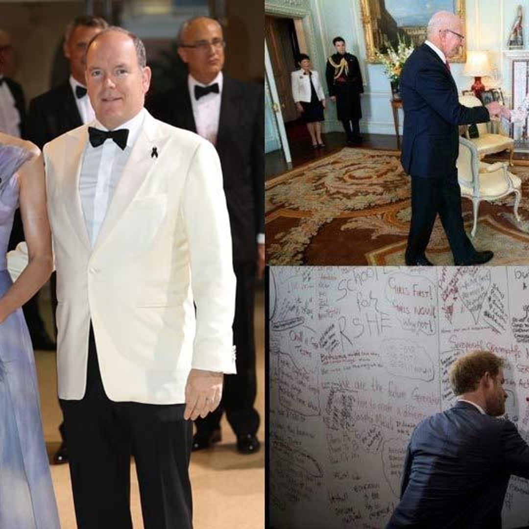 Princess Charlene is the belle of the ball and more royal moments from this week