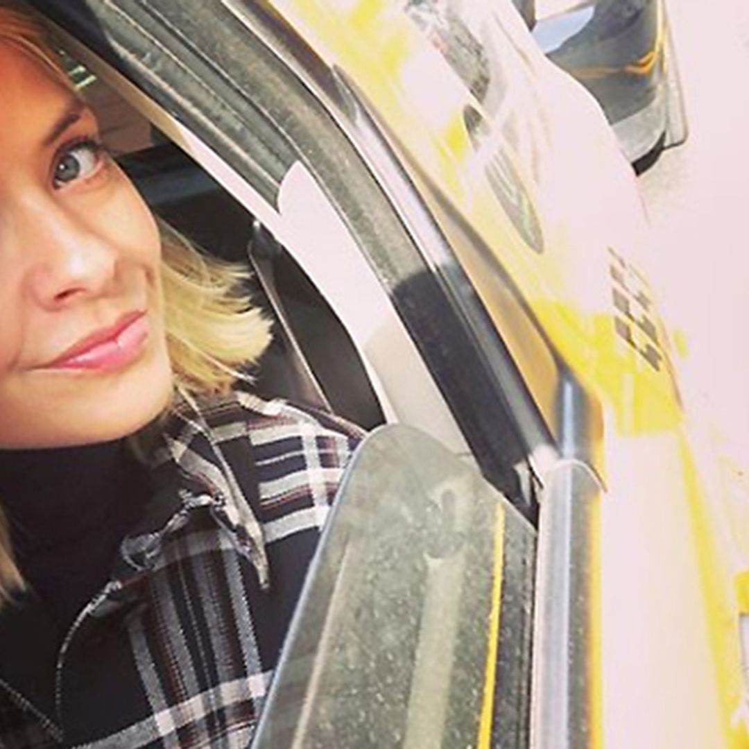 Holly Willoughby's posh check coat she wore in NYC is actually a high street buy