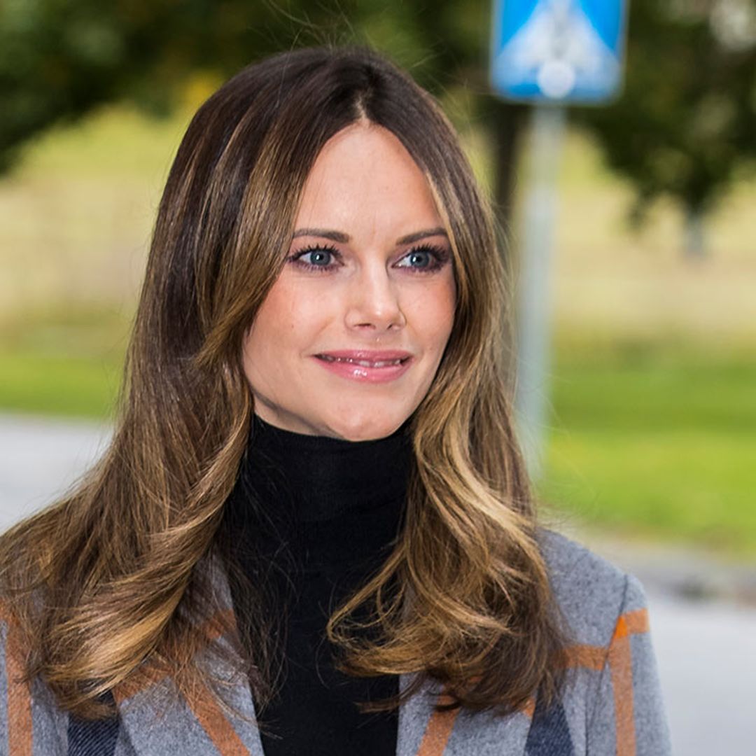 Princess Sofia of Sweden just wore the MOST stylish white winter jacket