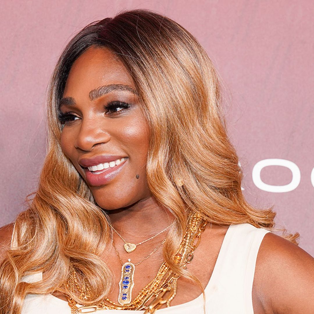 Serena Williams enjoys glorious staycation in stunning lace mini dress