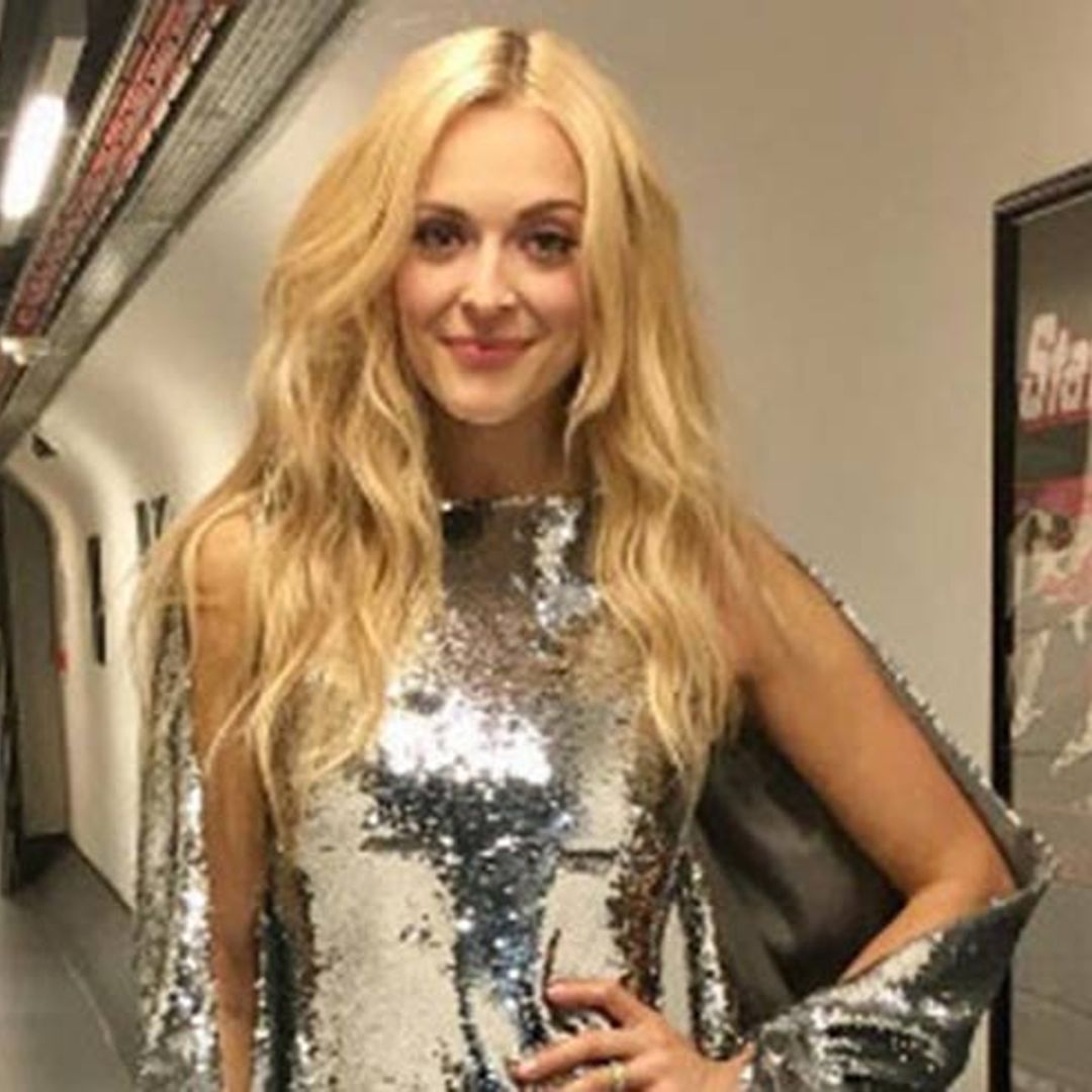 Fearne Cotton shimmers as she poses in £925 Osman gown. Get the look for £99 at Monsoon!