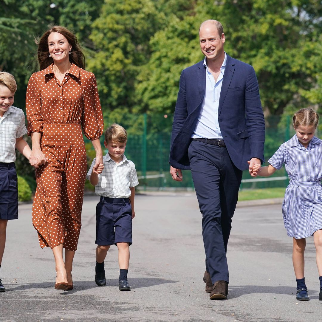 The Prince and Princess of Wales's  end-of-summer  treat for George, Charlotte and Louis