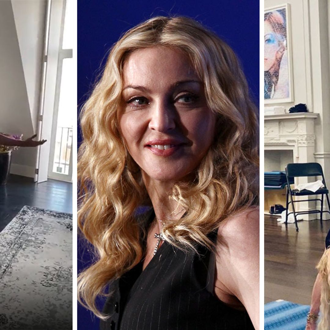 Madonna unveils glimpse inside living room at £10million London mansion