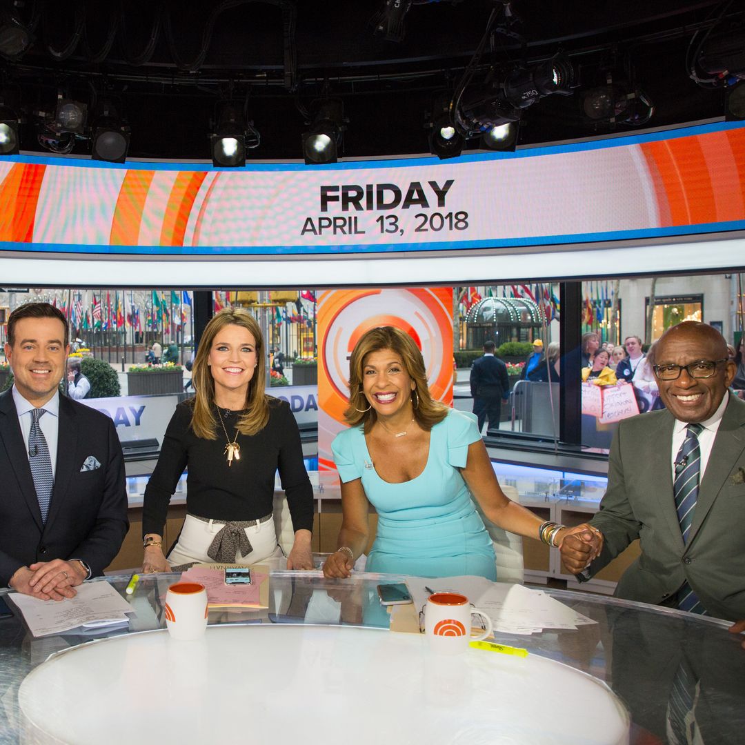 Savannah Guthrie celebrates wonderful news with Today co-hosts Hoda Kotb and Al Roker by her side