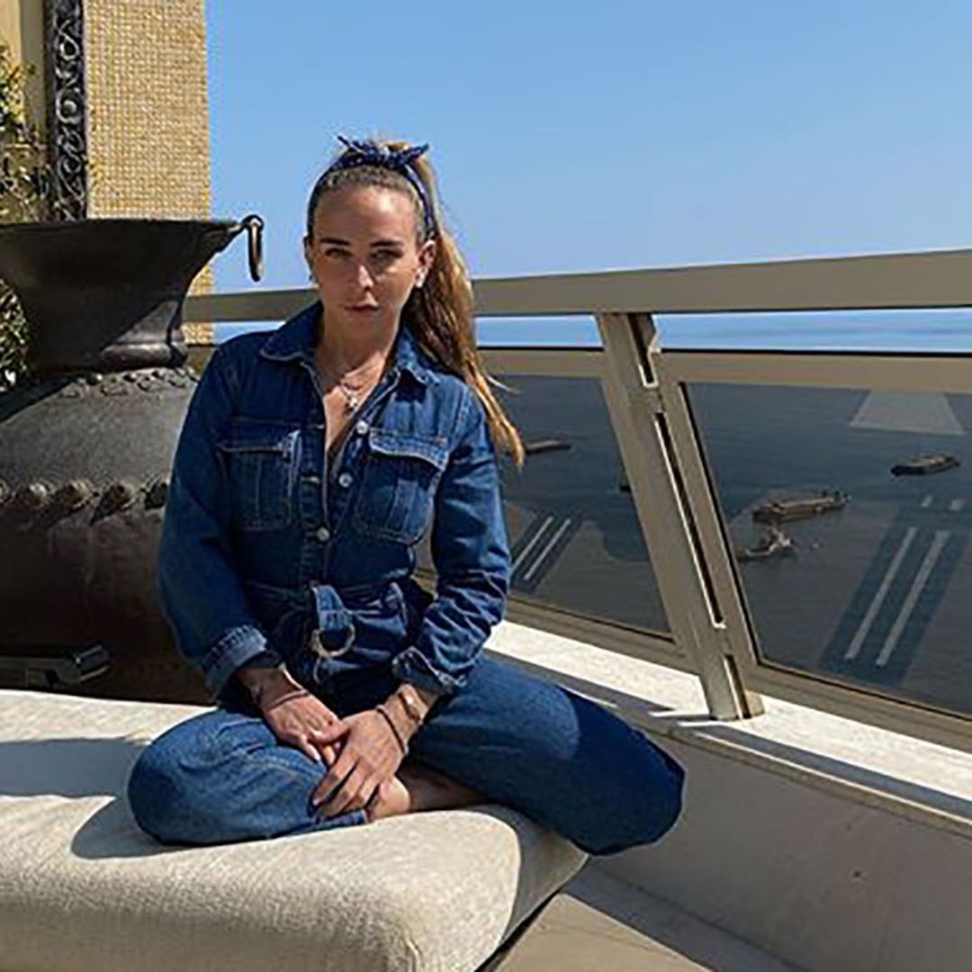 Topshop heiress Chloe Green shows off son Jayden's incredible home gym on second birthday