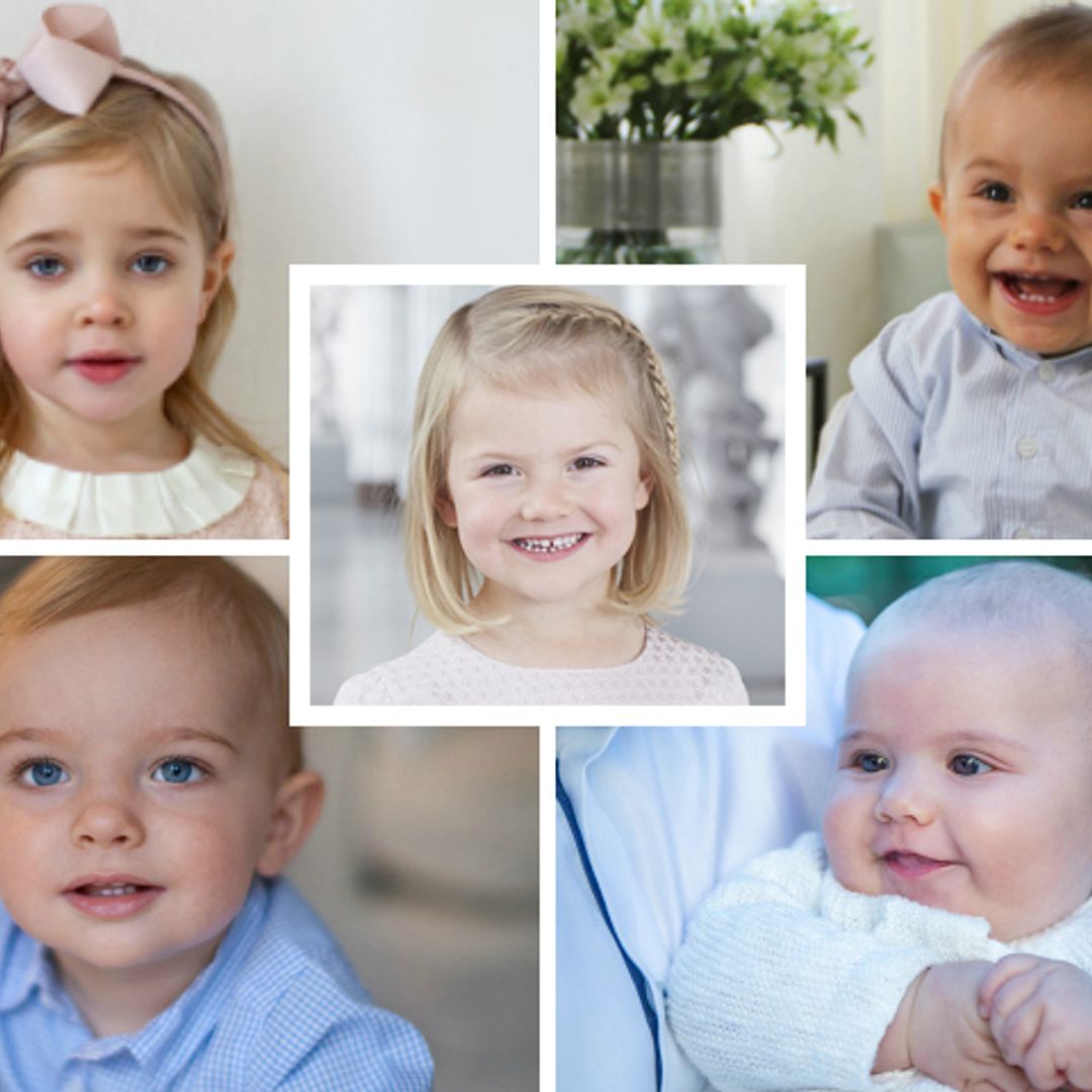Five babies in five years! Meet Sweden's youngest princes and princesses
