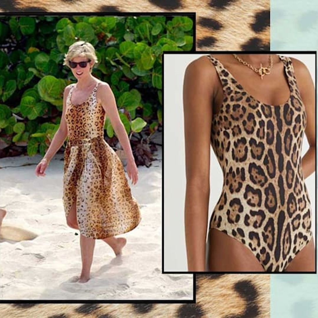Princess Diana's leopard swimsuit is trending for summer: Shop the best animal print swimwear
