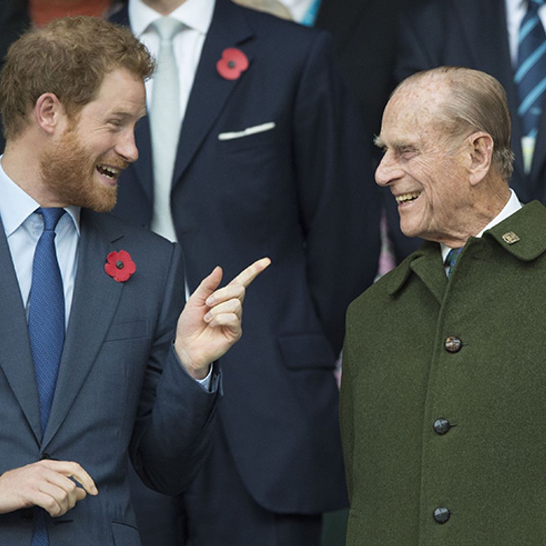 Prince Philip looks just like grandson Prince Harry in vintage photograph