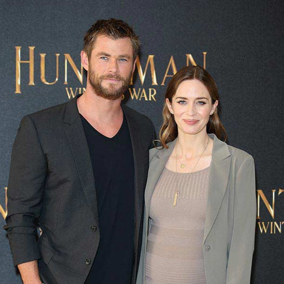 Chris Hemsworth reveals his admiration for co-stars Emily Blunt, Charlize Theron and Jessica Chastain
