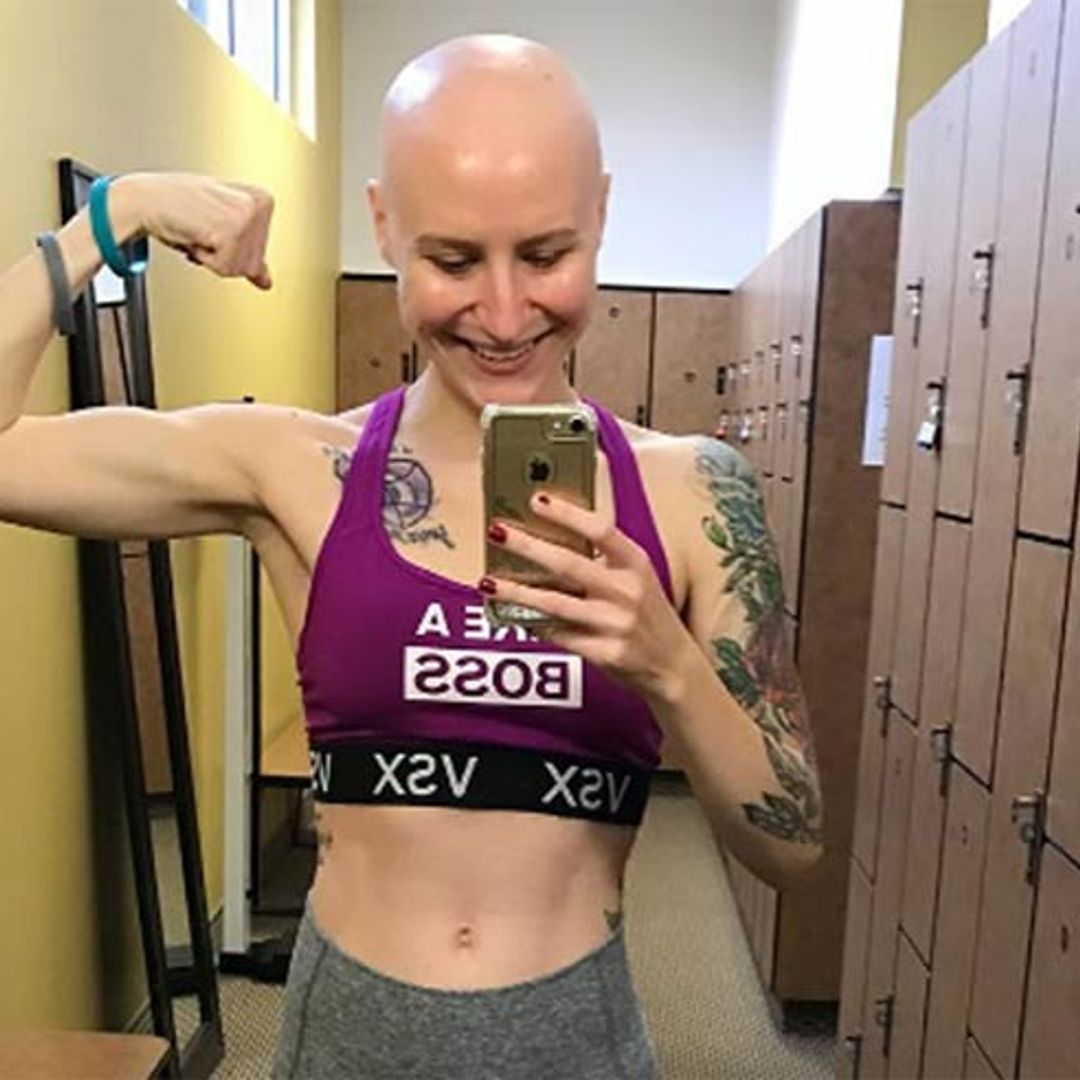 Fitness blogger shares powerful Instagram posts about living with cancer