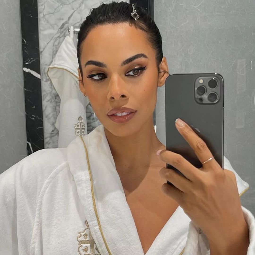 Rochelle Humes' first look at hotel-worthy bathroom in new house