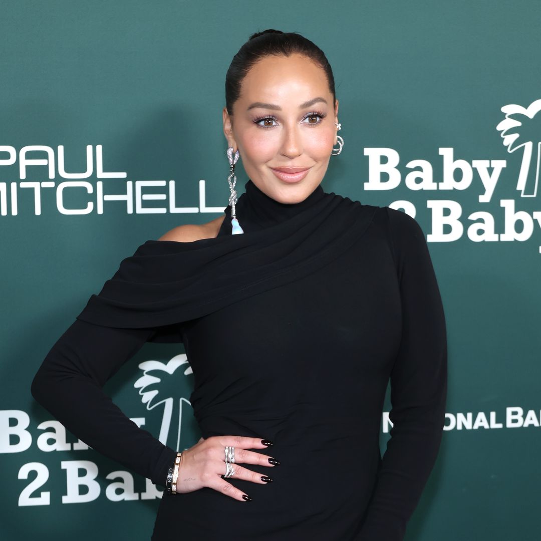 Adrienne Houghton attends the 2023 Baby2Baby Gala Presented By Paul Mitchell at Pacific Design Center on November 11, 2023 in West Hollywood, California.