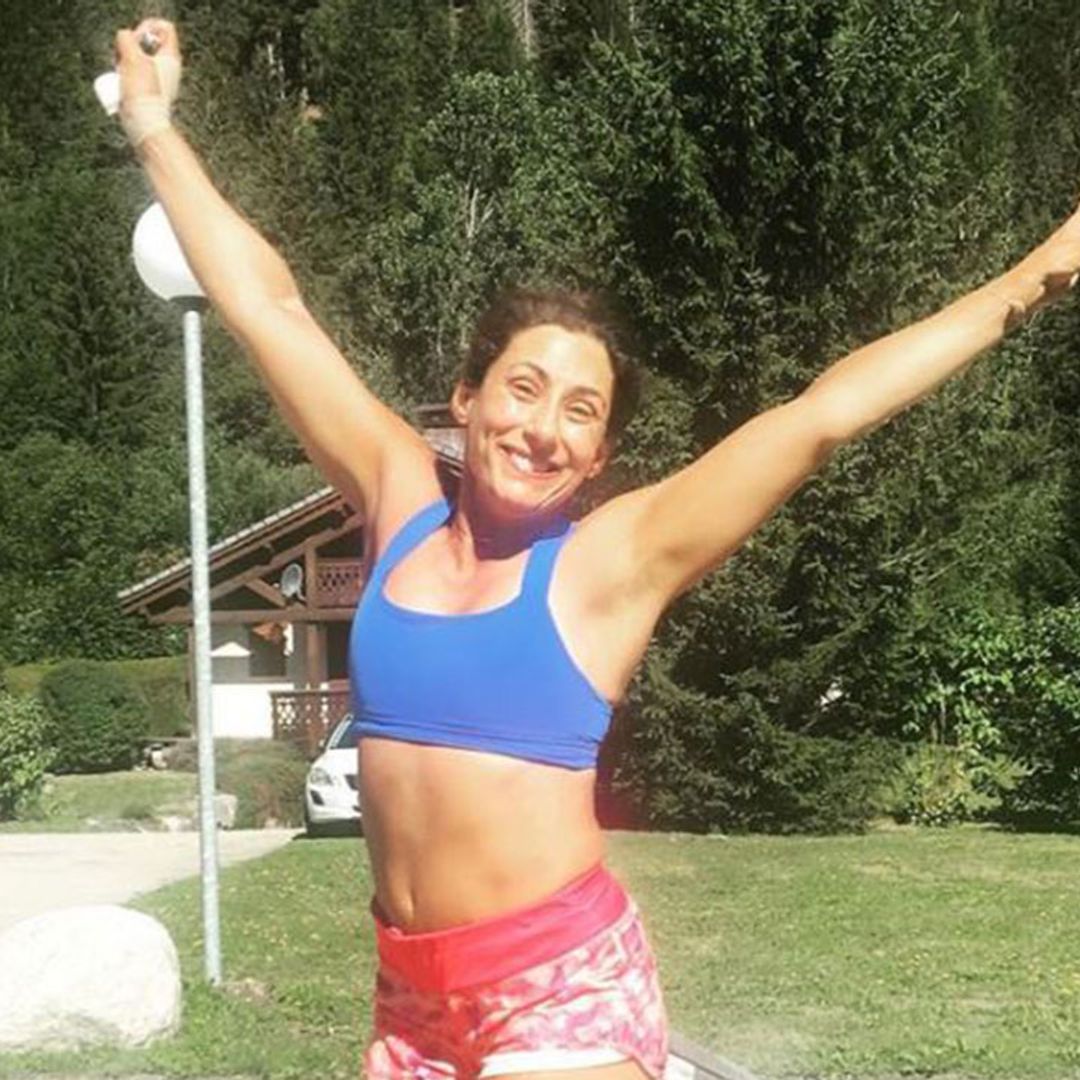 Saira Khan celebrates her "strong" body with powerful lingerie photo