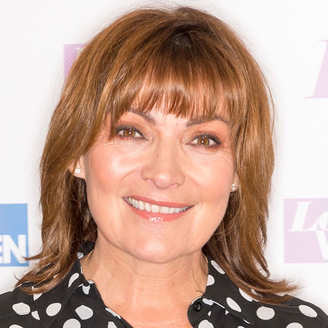 Lorraine Kelly's green polka dot Zara top is perfect with her £15 black trousers