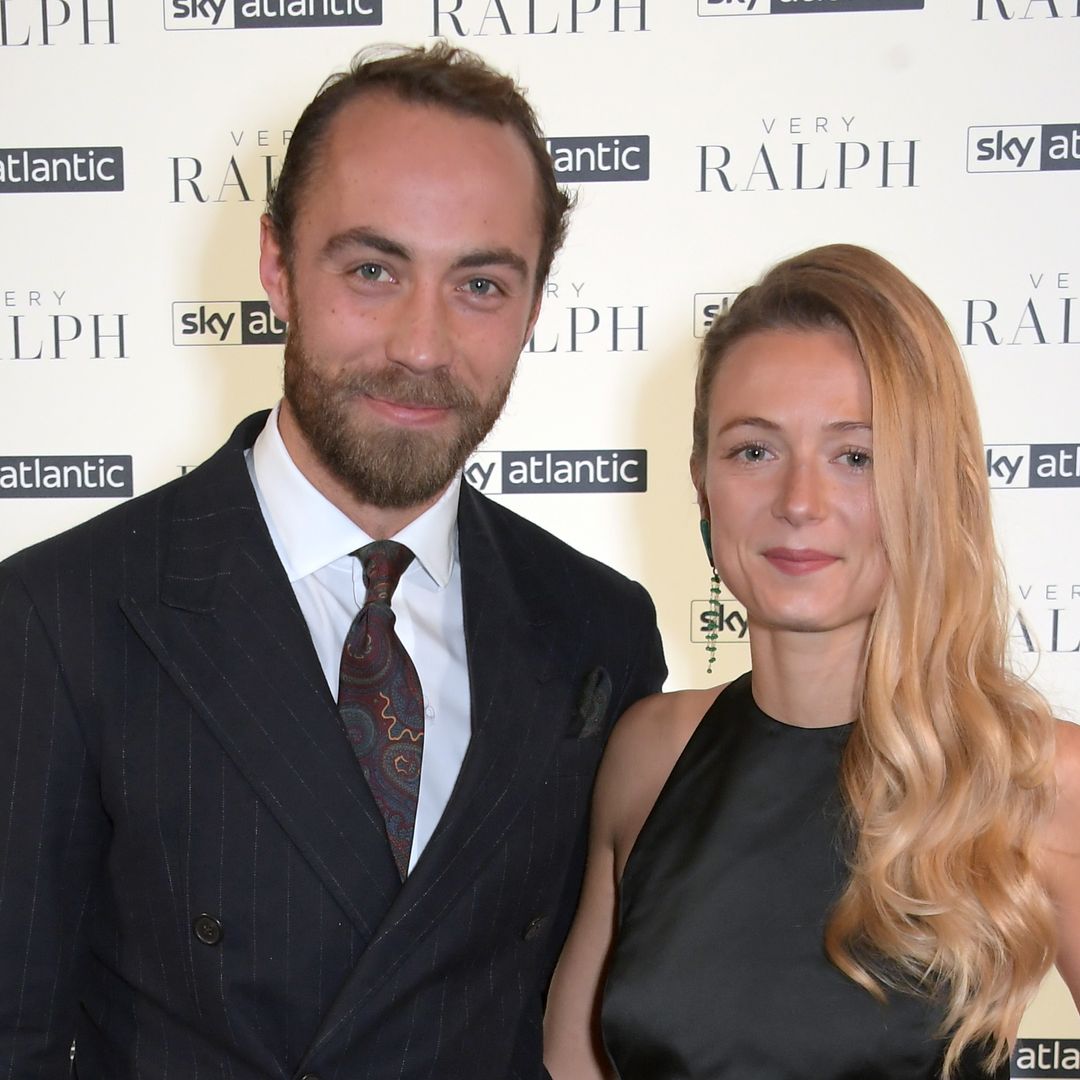James Middleton's pregnant wife Alizée Thevenet reveals blossoming bump for first appearance since baby news