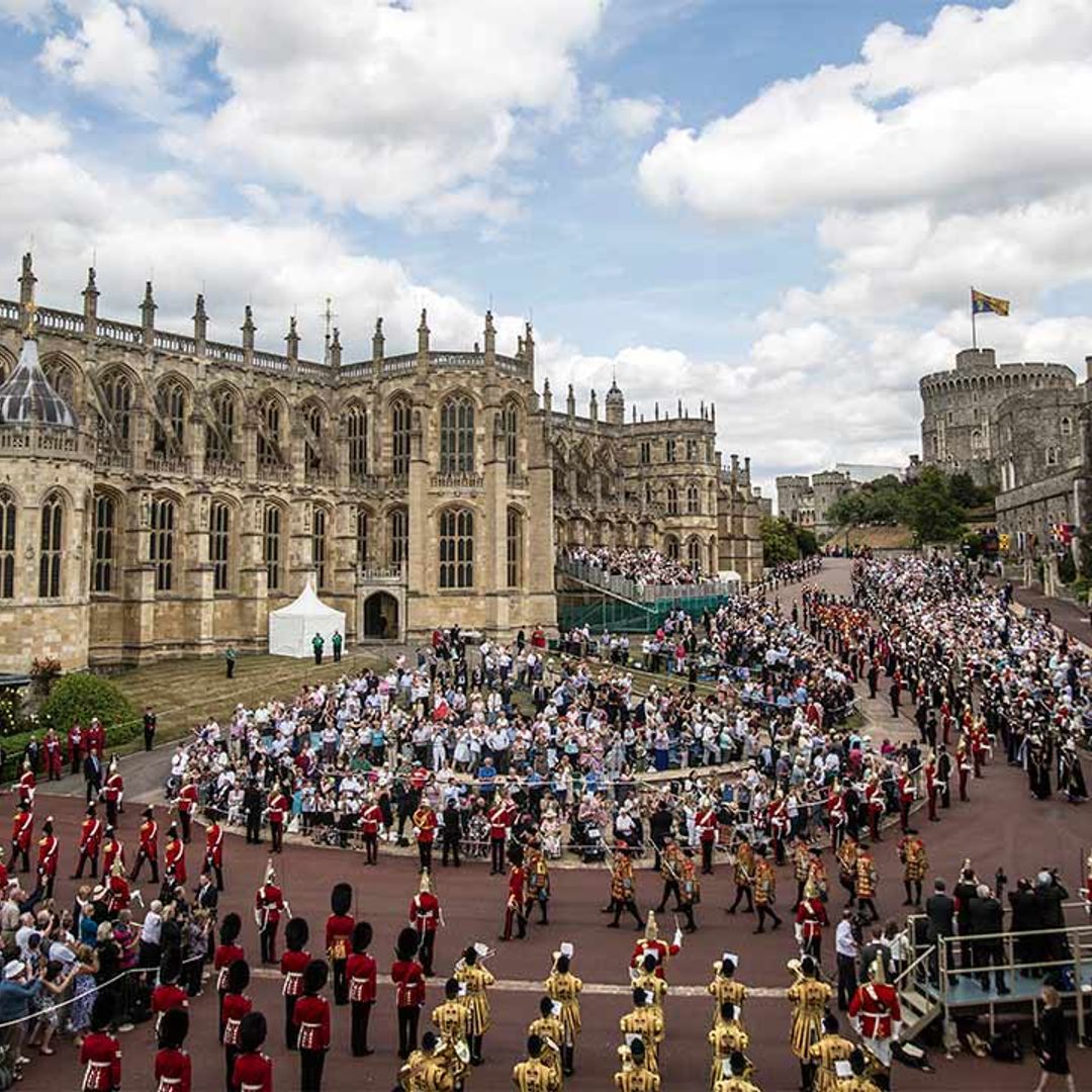 See the incredible behind-the-scenes preparation for Order of the Garter at Windsor Castle