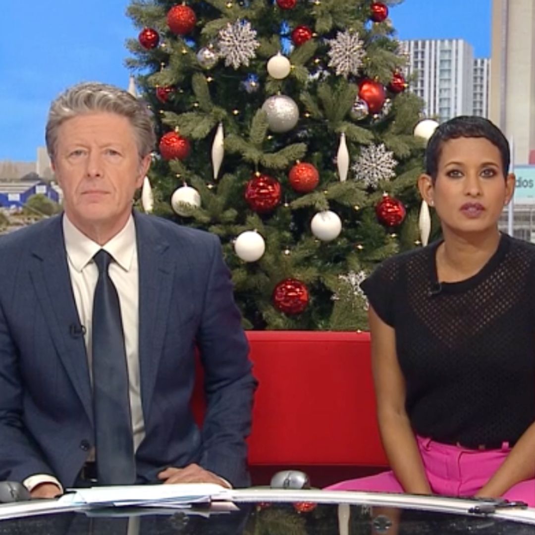 Charlie Stayt apologises to BBC Breakfast co-star following awkward live TV moment