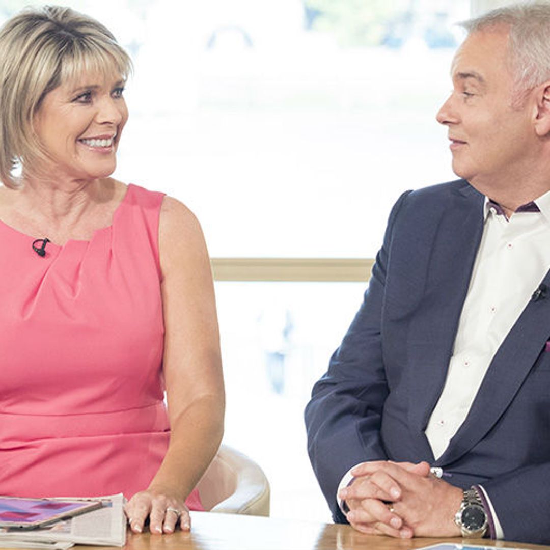 Eamonn Holmes does something he never normally does after recovering from awkward TV moment