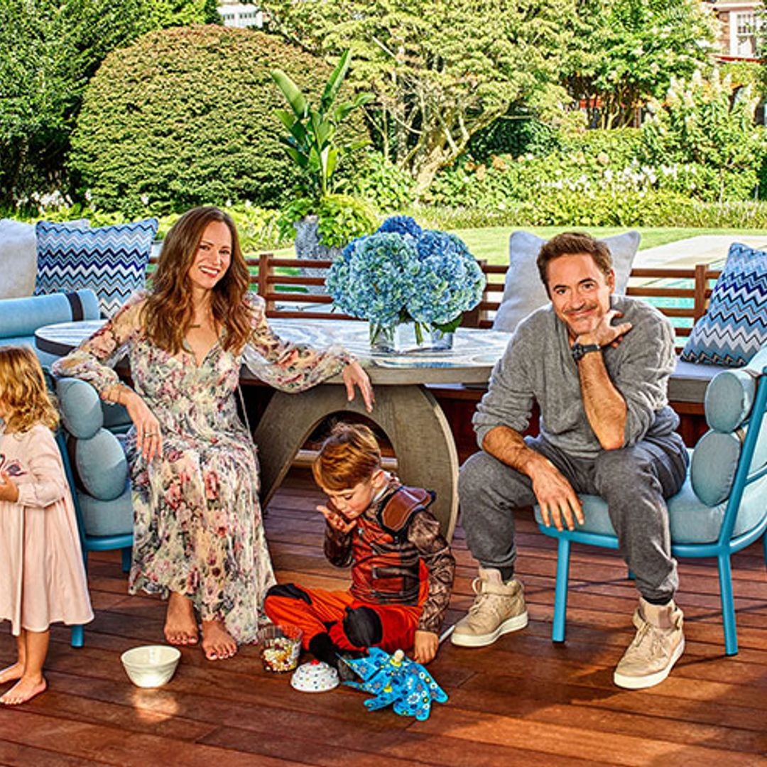 Robert Downey Jr opens the doors to his fun family home – take a look