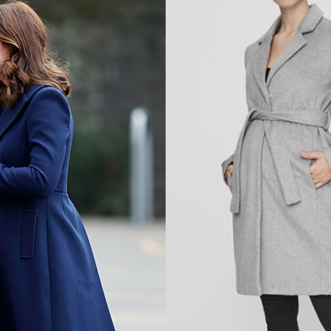 The most stylish winter maternity coats