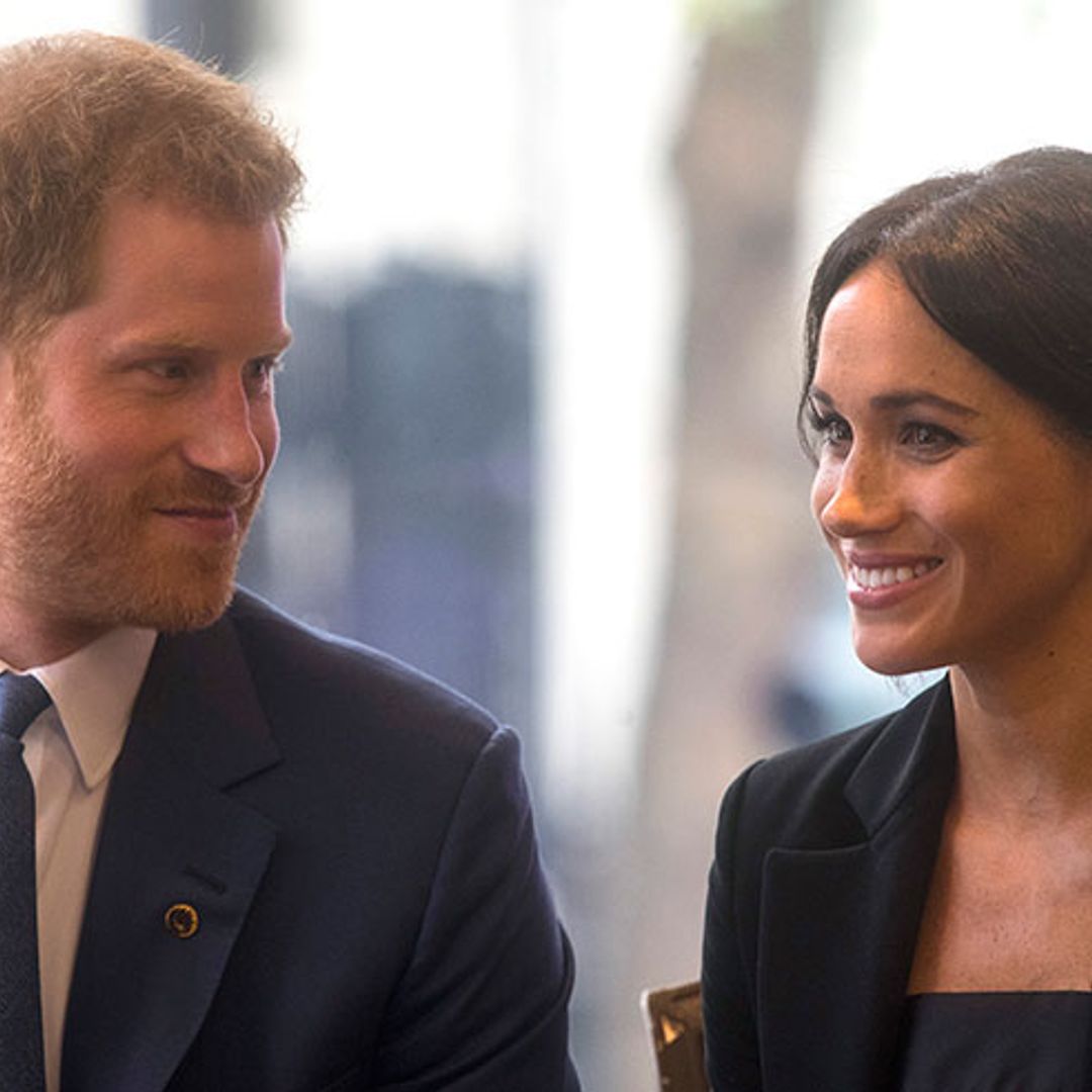 Prince Harry and Meghan have started to mirror each other's moves - see the sweet photos