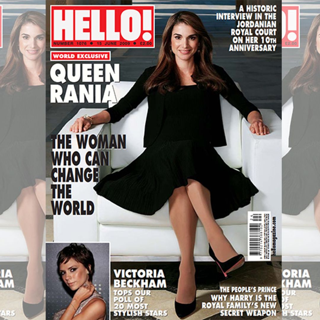 Flashback Friday: Queen Rania of Jordan marks ten years of her reign