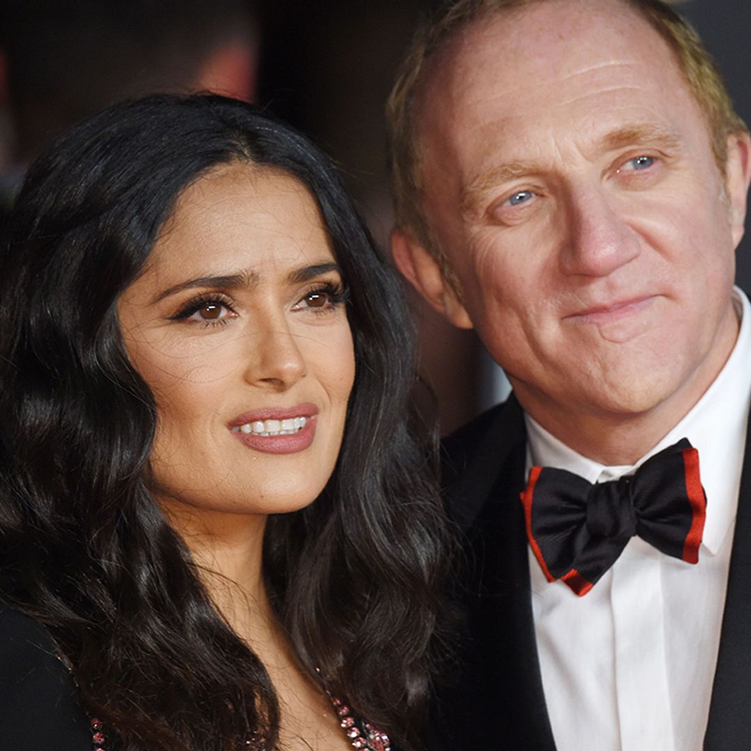 Salma Hayek stuns in intimate photo with husband - but divides her fans