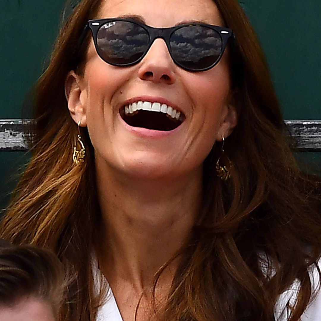 Kate Middleton wows in white at Wimbledon 2019