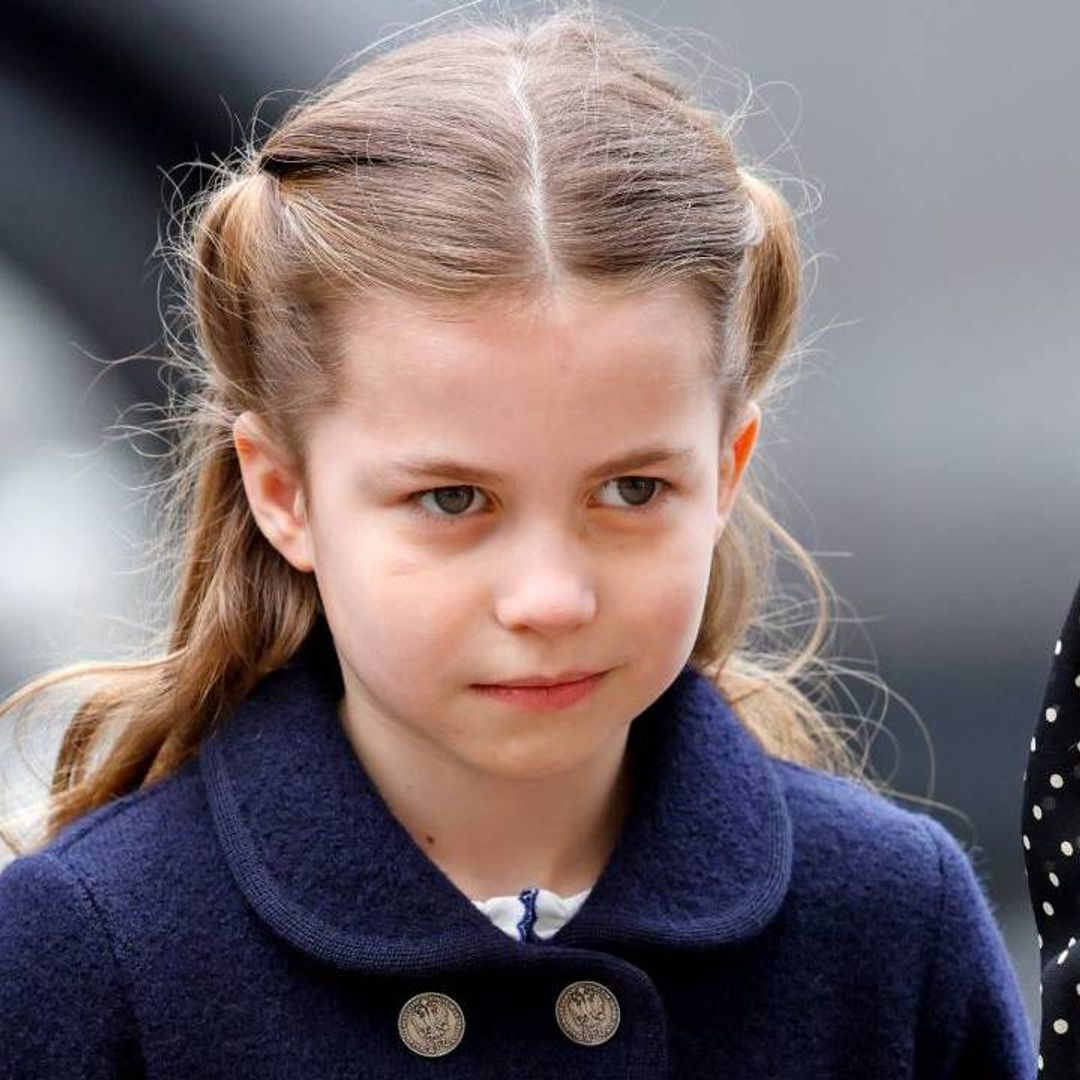 Princess Charlotte's cheeky moment at Prince Philip's memorial revealed