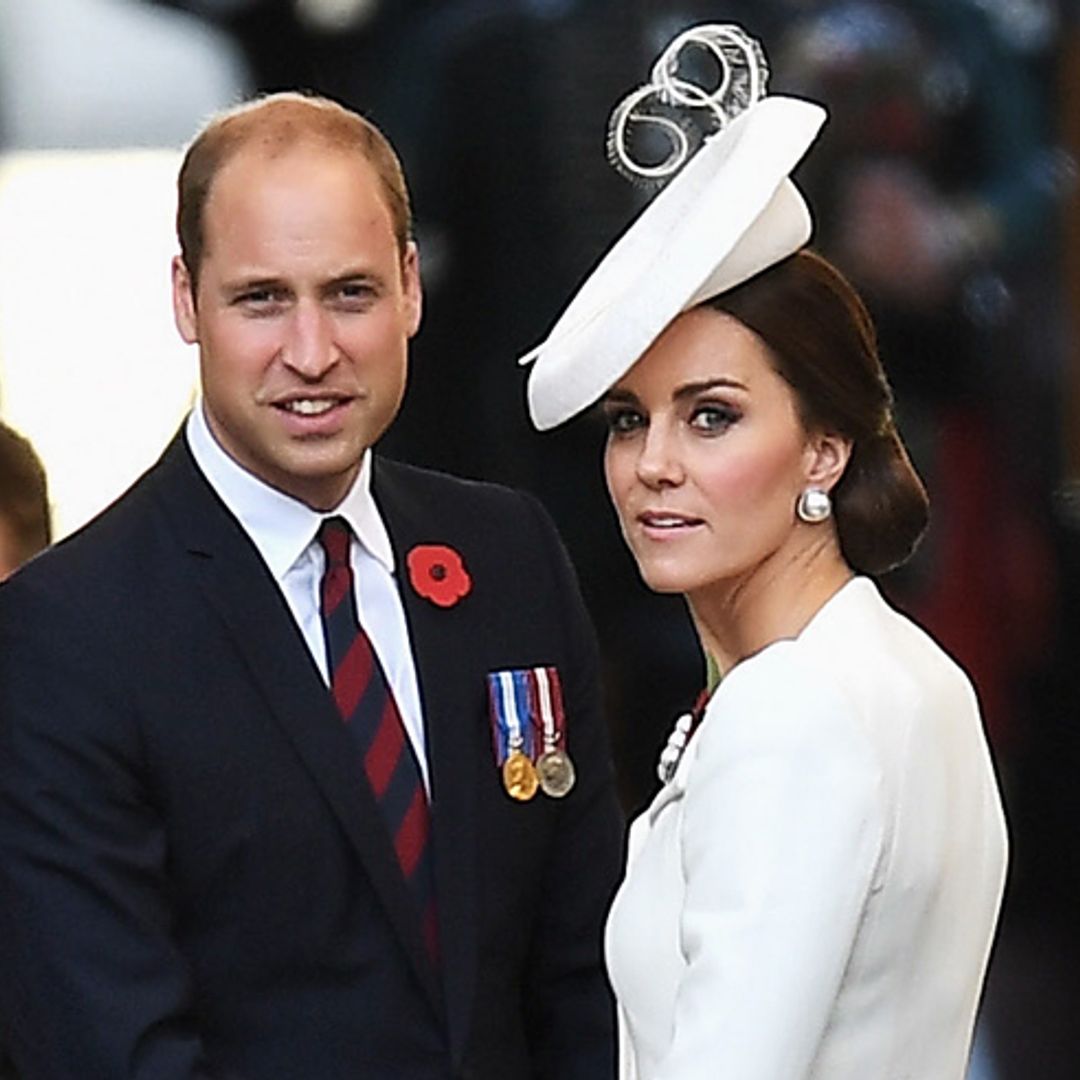 Prince William and Kate arrive in Belgium for Passchendaele commemorations
