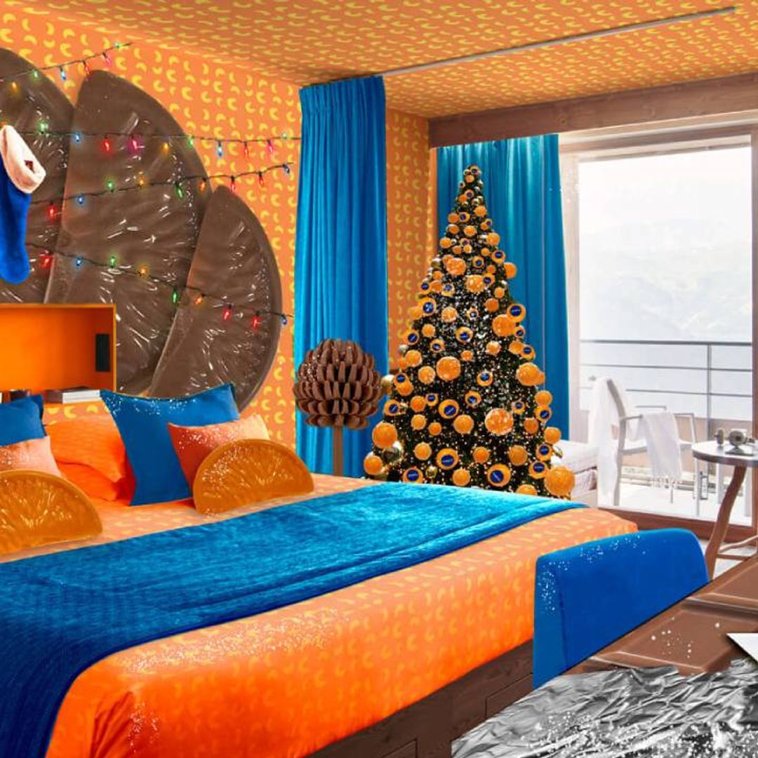You can now stay at a 'Chocolate Orange' themed hotel room this Christmas